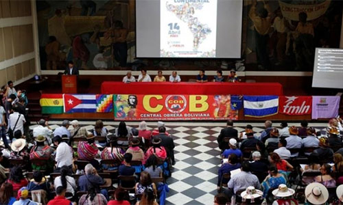 Cumbre de los Pueblos en Lima Cumbre de los Pueblos en Lima denuncia injerencia de EEUU